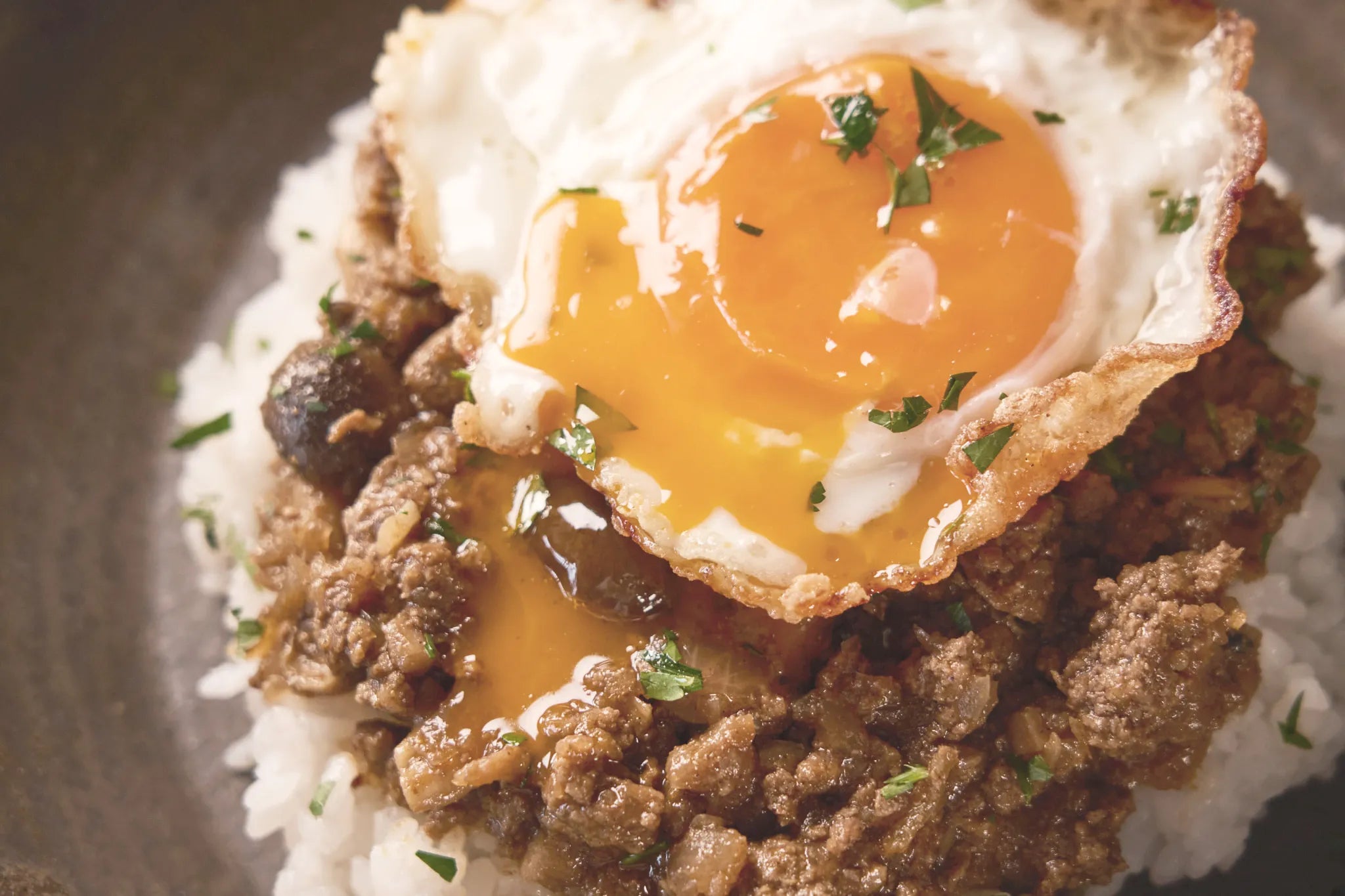 スパイス香る牛肉の和風キーマカレー