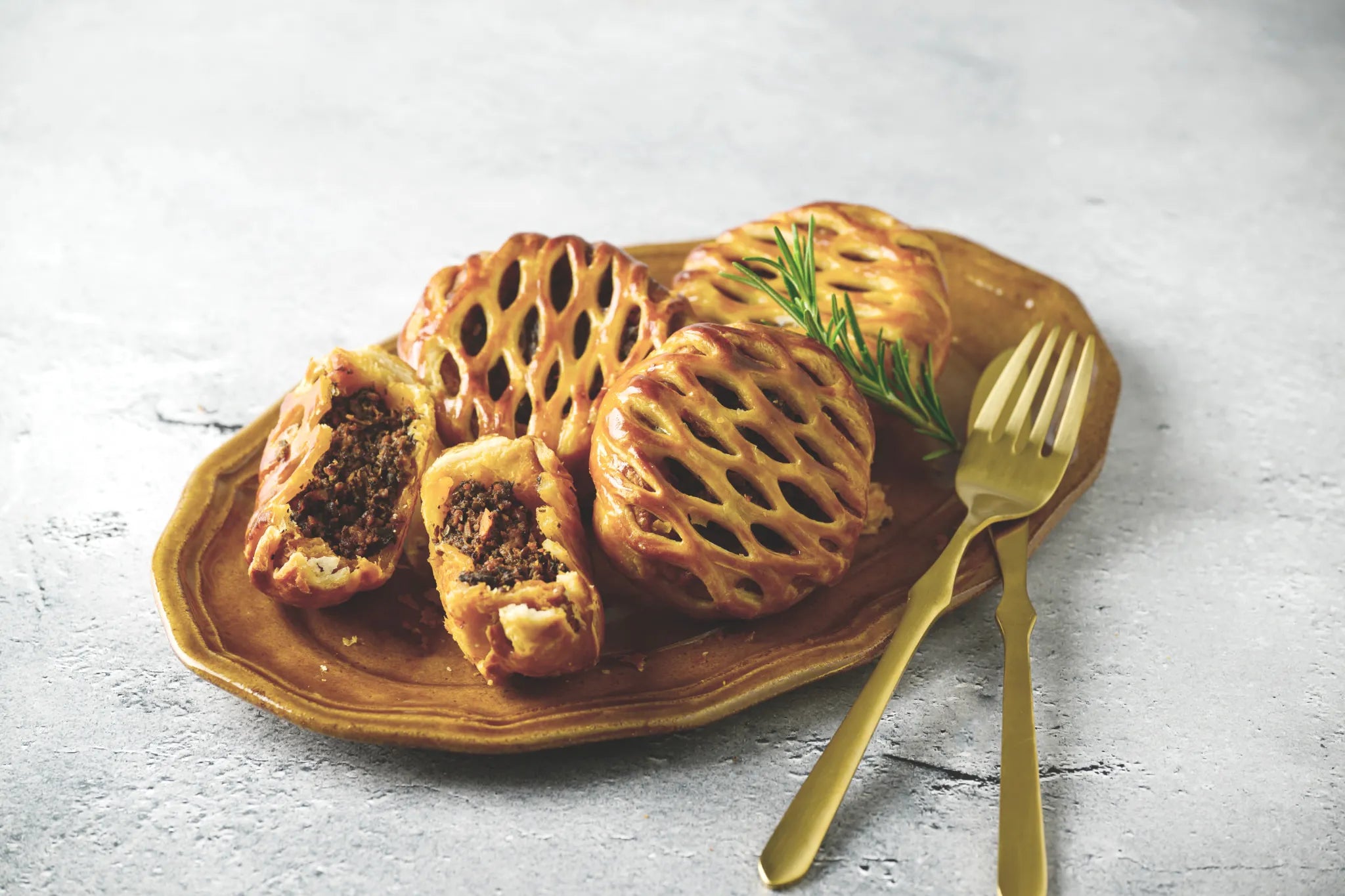 黒トリュフのミートパイ